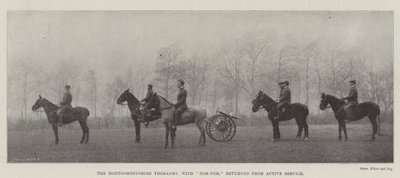 The Montgomeryshire Yeomanry, with Pom-Pom, returned from Active Service by English Photographer
