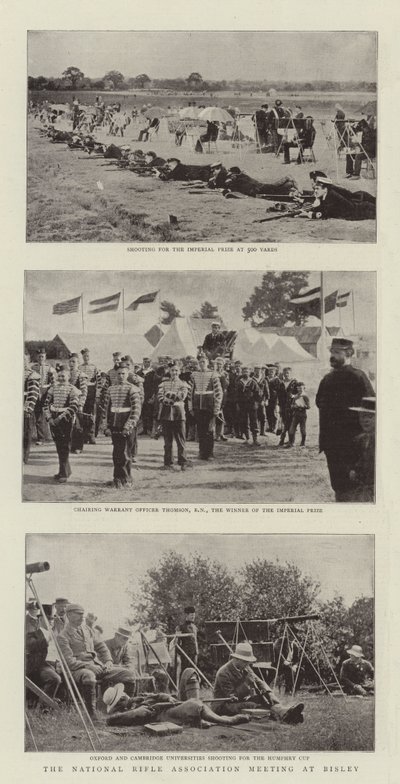 The National Rifle Association Meeting at Bisley by English Photographer