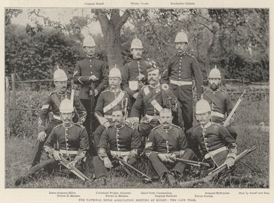 The National Rifle Association Meeting at Bisley, the Cape Team by English Photographer