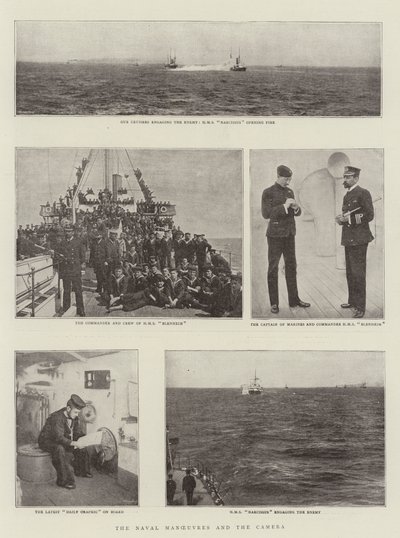 The Naval Manoeuvres and the Camera by English Photographer