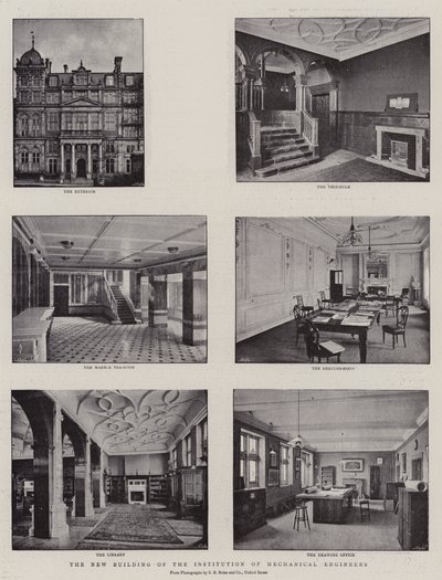 The New Building of the Institution of Mechanical Engineers by English Photographer