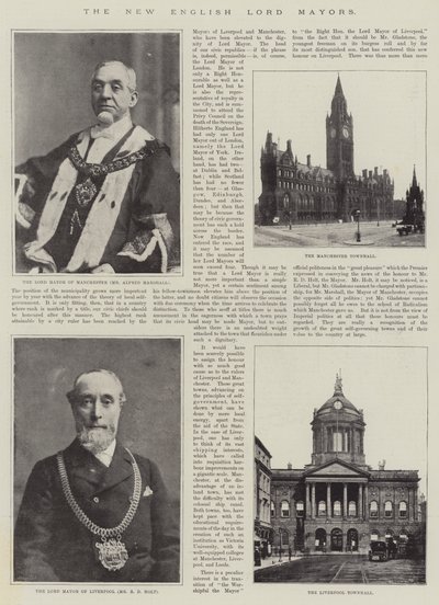 The New English Lord Mayors by English Photographer