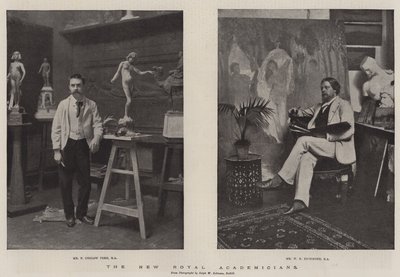 The New Royal Academicians by English Photographer