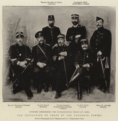 The Occupation of Crete by the European Powers by English Photographer