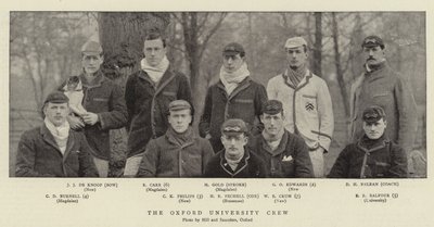 The Oxford University Crew by English Photographer