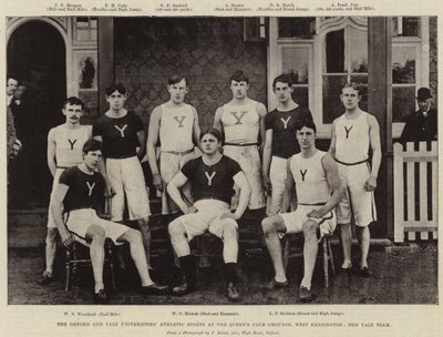 The Oxford and Yale Universities Athletic Sports at the Queen