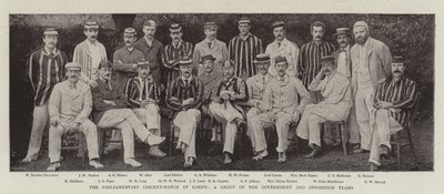 The Parliamentary Cricket-Match at Lord