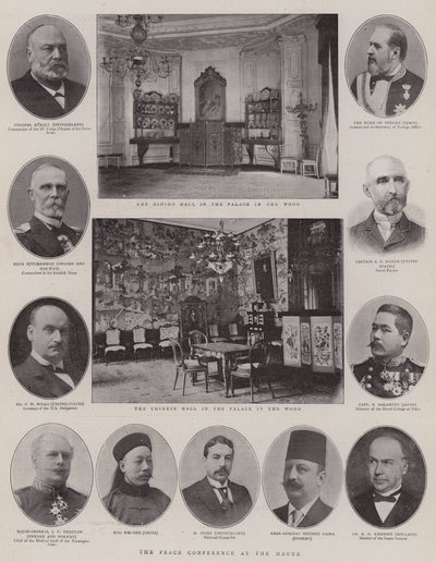 The Peace Conference at the Hague by English Photographer