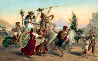 The Pilgrims Return by English Photographer