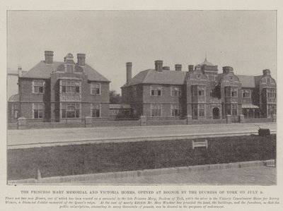 The Princess Mary Memorial and Victoria Homes, opened at Bognor by the Duchess of York on 9 July by English Photographer