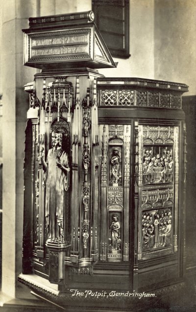 The Pulpit, St Mary Magdalene Church, Sandringham by English Photographer