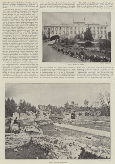 The Queens Visit to Cimiez by English Photographer