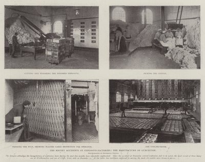The Recent Accidents at Explosive-Factories, the Manufacture of Guncotton by English Photographer