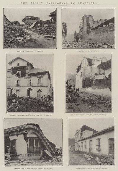 The Recent Earthquake in Guatemala by English Photographer