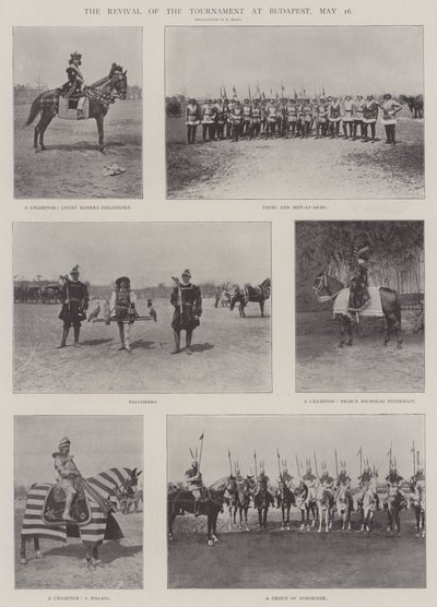 The Revival of the Tournament at Budapest, 16 May by English Photographer
