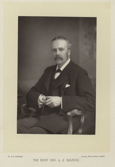 The Right Hon. A. J. Balfour by English Photographer