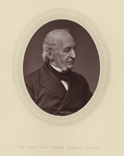 Spencer Horatio Walpole by English Photographer