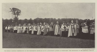 The Roman Catholic Celebration of the Thirteenth Centenary of St Augustine
