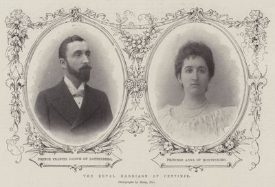 The Royal Marriage at Cettinje by English Photographer