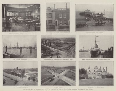 The Royal Visit to Portsmouth, Views of Portsmouth and Southsea by English Photographer