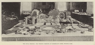The Royal Wedding, the Wedding Presents at Cumberland Lodge, Windsor Park by English Photographer