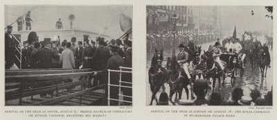 The Shahs Arrival by English Photographer