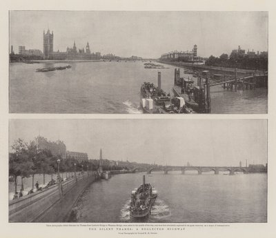The Silent Thames, a Neglected Highway by English Photographer