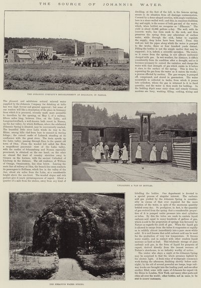 The Source of Johannis Water by English Photographer