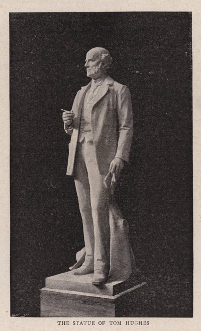 The Statue of Tom Hughes by English Photographer