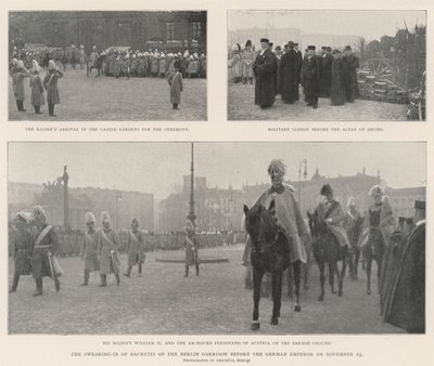 The Swearing-In of Recruits of the Berlin Garrison before the German Emperor on 23 November by English Photographer