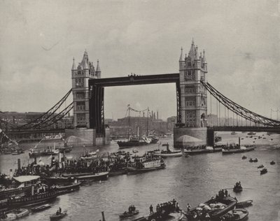 The Tower Bridge, looking East by English Photographer