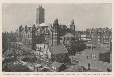 The Translation of the Remains of St Edmund, the Cathedral at Westminster in which the Relics of the King-Martyr will be enshrined by English Photographer