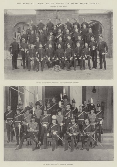 The Transvaal Crisis, British Troops for South African Service by English Photographer