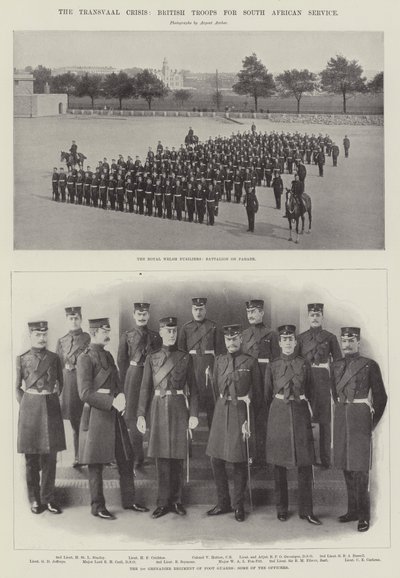 The Transvaal Crisis, British Troops for South African Service by English Photographer