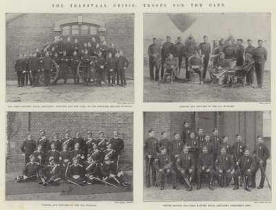 The Transvaal Crisis, Troops for the Cape by English Photographer