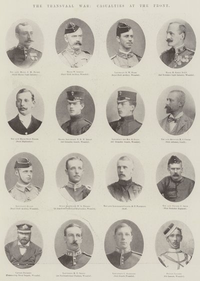 The Transvaal War, Casualties at the Front by English Photographer