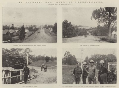The Transvaal War, Scenes at Pietermaritzburg by English Photographer