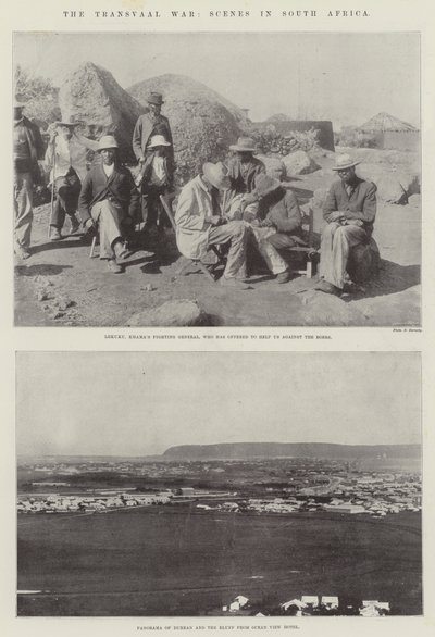 The Transvaal War, Scenes in South Africa by English Photographer