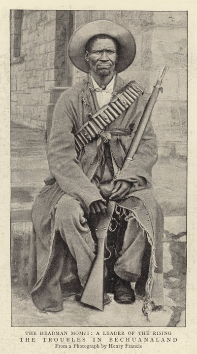 The Troubles in Bechuanaland by English Photographer