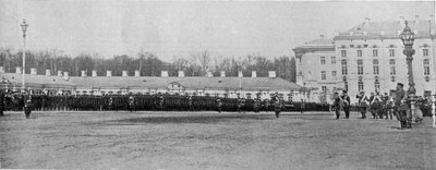 The Tsar Returning the Salutes of His Troops and General Officers by English Photographer