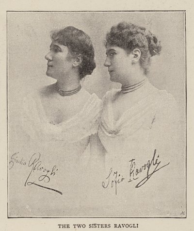 The Two Sisters Ravogli by English Photographer