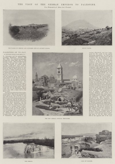 The Visit of the German Emperor to Palestine by English Photographer