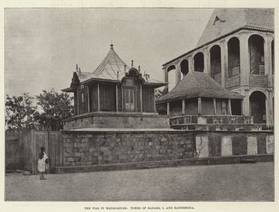 The War in Madagascar, Tombs of Radama I and Rasoherina by English Photographer