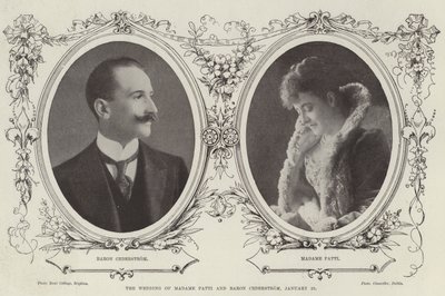 The Wedding of Madame Patti and Baron Cederstrom, 25 January by English Photographer