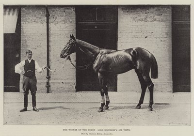 The Winner of the Derby, Lord Roseberys Sir Visto by English Photographer