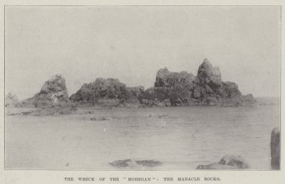 The Wreck of the Mohegan, the Manacle Rocks by English Photographer
