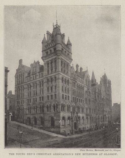 The Young Mens Christian Associations New Buildings at Glasgow by English Photographer