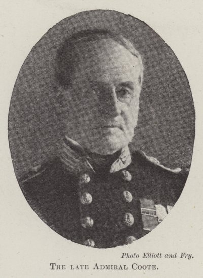 The late Admiral Coote by English Photographer