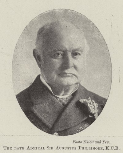 The Late Admiral Sir Augustus Phillimore, KCB by English Photographer
