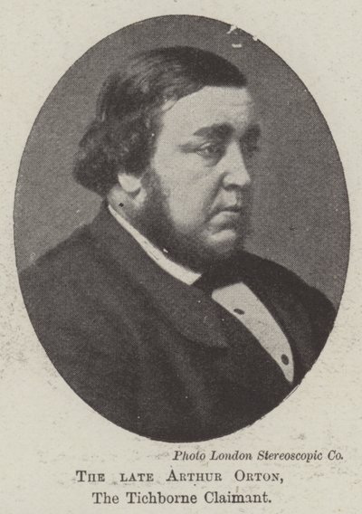 Arthur Orton, the Tichborne Claimant by English Photographer